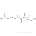 Butansyra, 4 - [[(2R) -2,4-dihydroxi-3,3-dimetyl-1-oxobutyl] amino] - CAS 18679-90-8